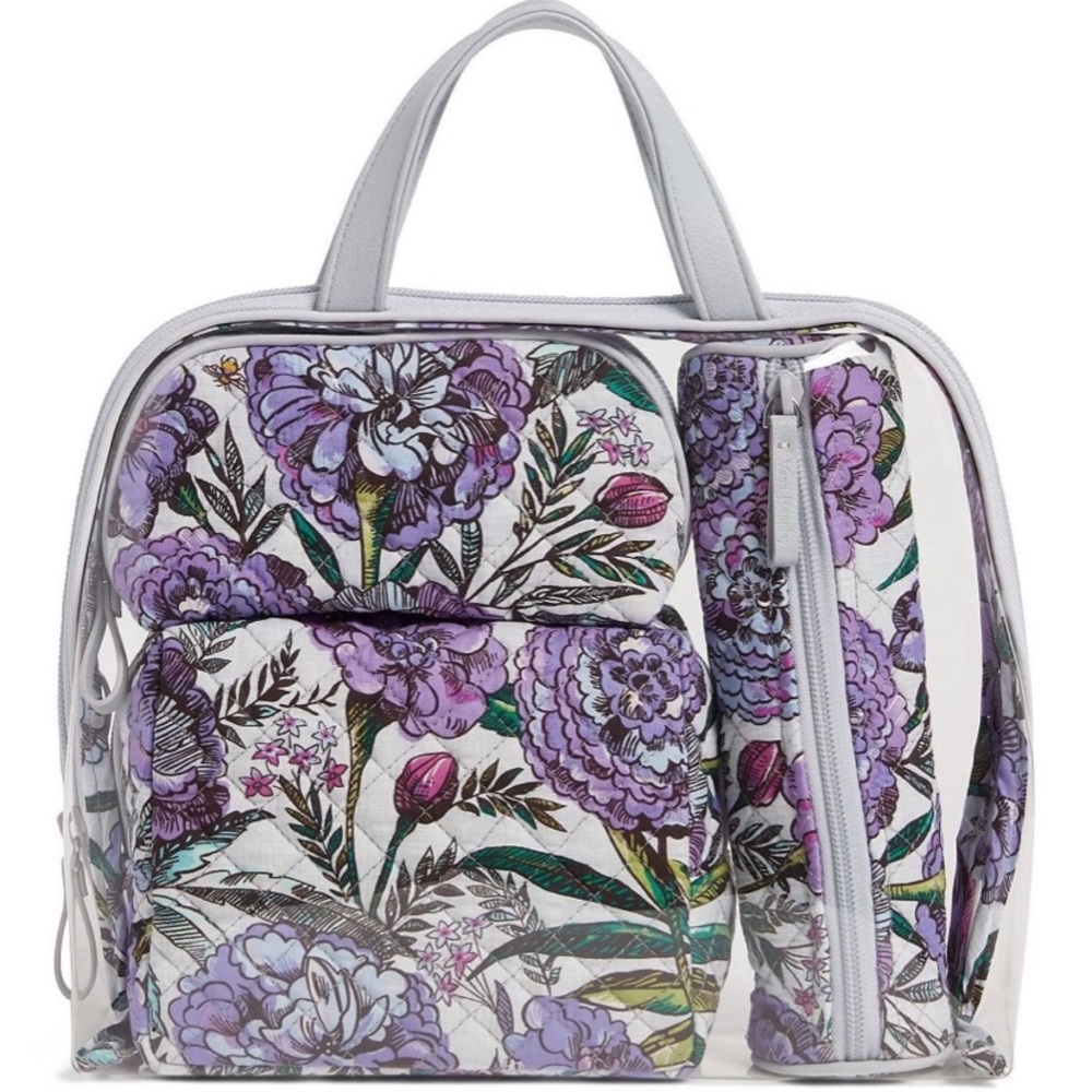 Vera Bradley Iconic 4-Piece Cosmetic Set